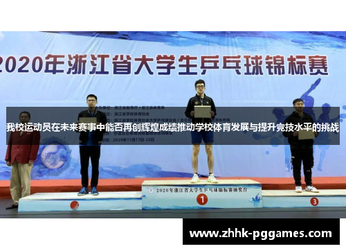 我校运动员在未来赛事中能否再创辉煌成绩推动学校体育发展与提升竞技水平的挑战